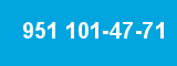 951 101-47-71 951 101-47-71